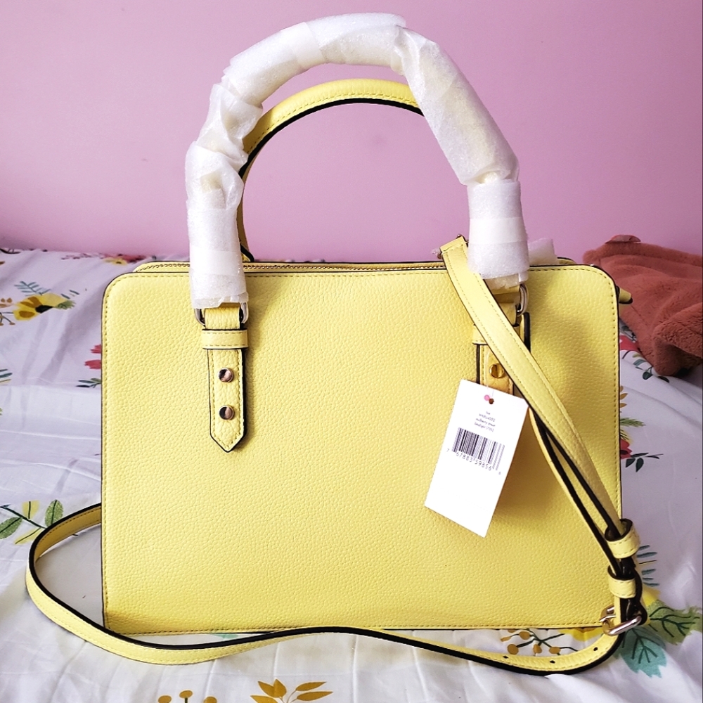 Yellow Kate Spade Mulberry Purse - Picture 2 of 10